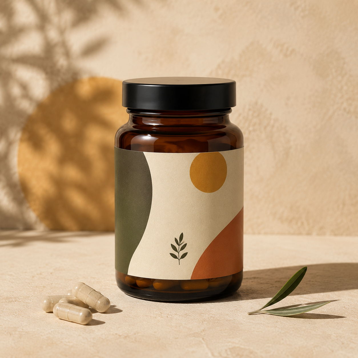 Illustrated packaging of Organic Vitamin D3